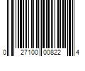 Barcode Image for UPC code 027100008224