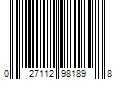 Barcode Image for UPC code 027112981898