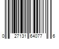 Barcode Image for UPC code 027131640776