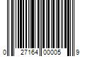 Barcode Image for UPC code 027164000059