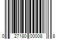 Barcode Image for UPC code 027180000088