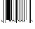 Barcode Image for UPC code 027200000883