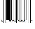 Barcode Image for UPC code 027200003082