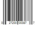 Barcode Image for UPC code 027200003877. Product Name: 