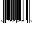 Barcode Image for UPC code 027200007639