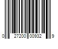 Barcode Image for UPC code 027200009329