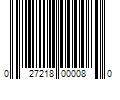 Barcode Image for UPC code 027218000080