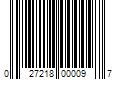 Barcode Image for UPC code 027218000097