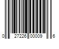 Barcode Image for UPC code 027226000096