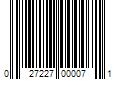 Barcode Image for UPC code 027227000071