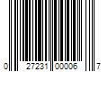 Barcode Image for UPC code 027231000067