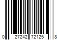 Barcode Image for UPC code 027242721258