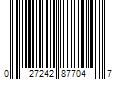 Barcode Image for UPC code 027242877047