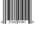 Barcode Image for UPC code 027242919419