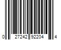 Barcode Image for UPC code 027242922044