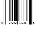 Barcode Image for UPC code 027242922365