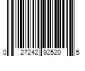 Barcode Image for UPC code 027242925205