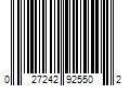 Barcode Image for UPC code 027242925502