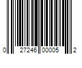 Barcode Image for UPC code 027246000052