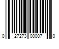 Barcode Image for UPC code 027273000070