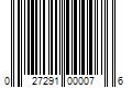 Barcode Image for UPC code 027291000076