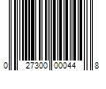 Barcode Image for UPC code 027300000448