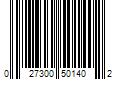 Barcode Image for UPC code 027300501402