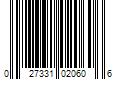 Barcode Image for UPC code 027331020606