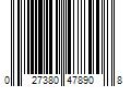 Barcode Image for UPC code 027380478908