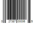 Barcode Image for UPC code 027387000065