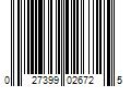 Barcode Image for UPC code 027399026725