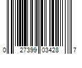 Barcode Image for UPC code 027399034287