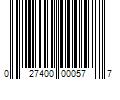 Barcode Image for UPC code 027400000577