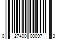 Barcode Image for UPC code 027400000973