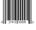 Barcode Image for UPC code 027413000052