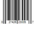 Barcode Image for UPC code 027426230057