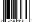 Barcode Image for UPC code 027426634817