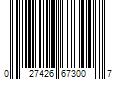 Barcode Image for UPC code 027426673007