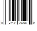 Barcode Image for UPC code 027431000089