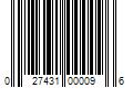 Barcode Image for UPC code 027431000096