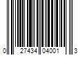 Barcode Image for UPC code 027434040013