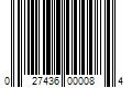 Barcode Image for UPC code 027436000084