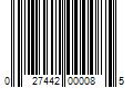 Barcode Image for UPC code 027442000085