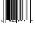 Barcode Image for UPC code 027444925157