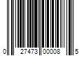 Barcode Image for UPC code 027473000085