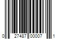 Barcode Image for UPC code 027487000071