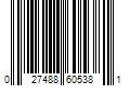 Barcode Image for UPC code 027488605381