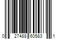 Barcode Image for UPC code 027488605831. Product Name: Bon-Aire 12V Digital Inflator
