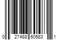 Barcode Image for UPC code 027488605831