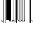 Barcode Image for UPC code 027500000873